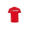 T-Shirt Notarzt rot Aufdruckfarbe silber-reflektierend L
