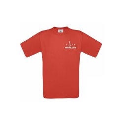 T-Shirt Notärztin rot Aufdruckfarbe...