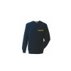 Sweatshirt mit Aufdruck Feuerwehr - blau Aufdruckfarbe silber-reflektierend 2XL