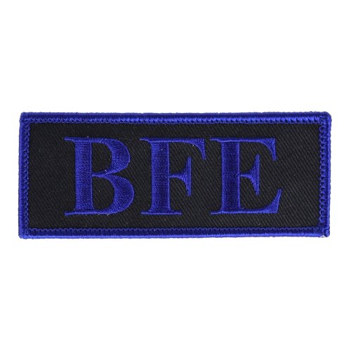Abzeichen BFE Beweissicherung- und Festnahmeeinheit Stickfarbe blau