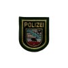 Abzeichen Polizei Sachsen-Anhalt gr&uuml;n gestickt (Jacke)