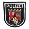 Abzeichen Polizei Rheinland Pfalz schwarz gestickt