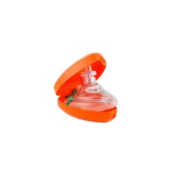 Taschenbeatmungsmaske CPR orange