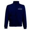 Sweatjacke Rettungsdienst blau Aufdruckfarbe silber