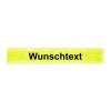 R&uuml;ckenschild Wunschtext gelb 30 x 5cm