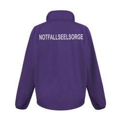 Softshelljacke purple - Notfallseelsorge
