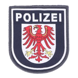 Abzeichen Polizei Brandenburg blau