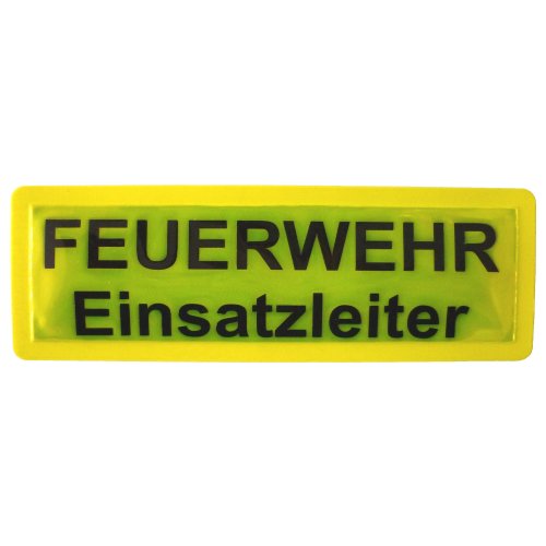 Namensschild gelb bedruckt 15 x 5cm Aufdruckfarbe schwarz