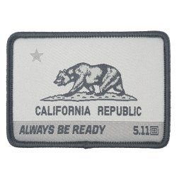 CA STATE BEAR PATCH - DOUBLE TAP - 1 SZ