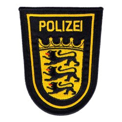 Abzeichen Polizei Baden-Württemberg blau