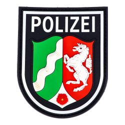 Rubberpatch Polizei NRW - farbig