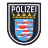 Rubberpatch Polizei Hessen - farbig