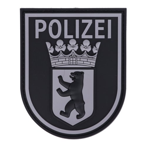 Schriftzug Polizei gummiert 13 x 3,5cm 
