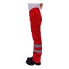 Einsatzhose Rettungsdienst rot - Reflex silber 48