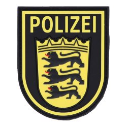 Rubberpatch Polizei Baden-Württemberg - farbig