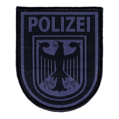 Abzeichen Bundespolizei grau
