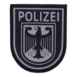 Abzeichen Bundespolizei grau