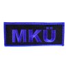 Abzeichen MK&Uuml; Mobile Kontroll- und &Uuml;berwachungseinheit blau