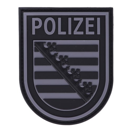 Rubberpatch Polizei Sachsen - tarn