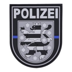 Rubberpatch Polizei Th&uuml;ringen Blueline