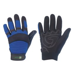 Handschuhe THL blau/schwarz Größe 11