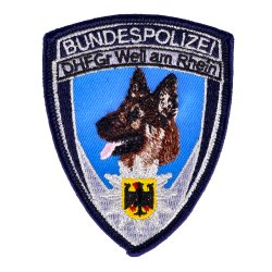 Abzeichen Diensthundf&uuml;hrergruppe Weil am Rhein mit...
