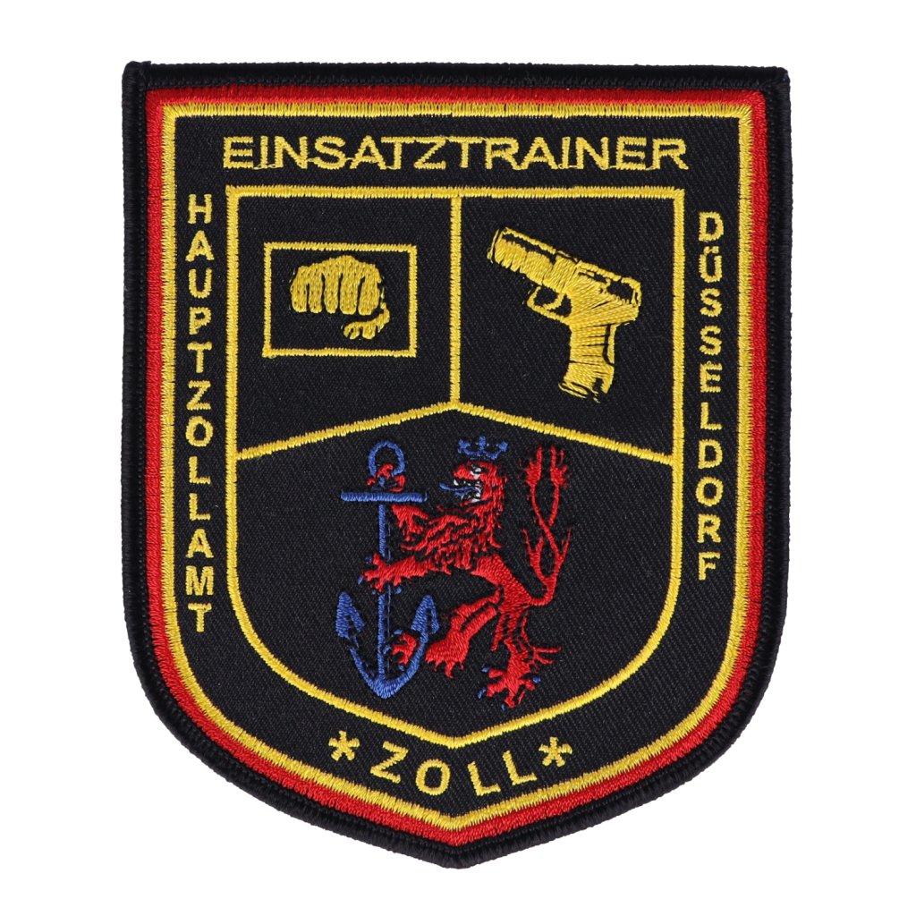 Abzeichen Zoll Einsatztrainer HZA Düsseldorf, 6,00