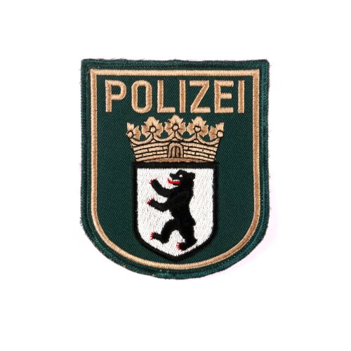 Abzeichen Polizei Berlin grün