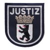 Abzeichen Justiz Berlin blau gestickt