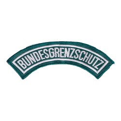 Schriftbogen Bundesgrenzschutz alte Art Hemd