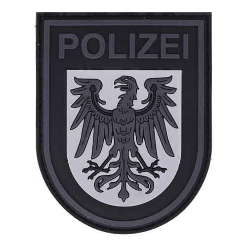 Rubberpatch Polizei Brandenburg - tarn