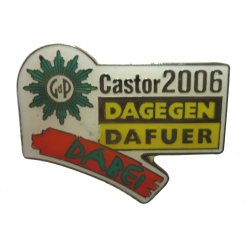 Pin Castor 2006 - Gewerkschaft der Polizei (GdP)