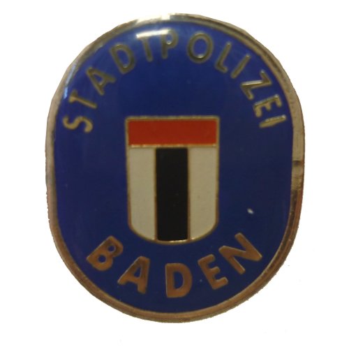 Pin Stadtpolizei Baden
