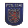 Pin Polizeiwappen Hessen blau