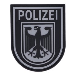 Rubberpatch Bundespolizei - glow-in-dark