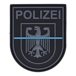 Rubberpatch Bundespolizei - Blueline