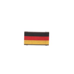 Aufn&auml;her Deutschland Flagge gewebt