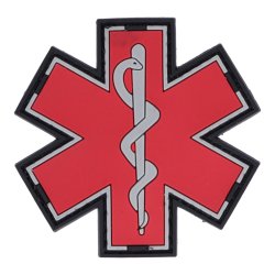 Rubberpatch &quot;Star of Life&quot;
