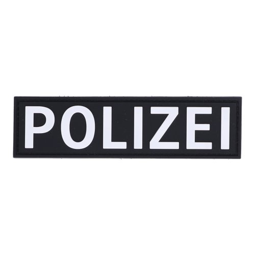 Schriftzug Polizei gummiert 13 x 3,5cm