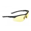 SWISS EYE Taktische Brille - LANCER rubber black/yellow