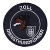 Abzeichen Zoll Diensthundführer Rottweiler blau