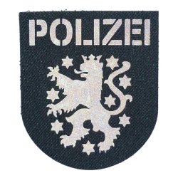 Abzeichen Polizei Thüringen Lasercut