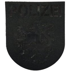Abzeichen Polizei Thüringen Lasercut