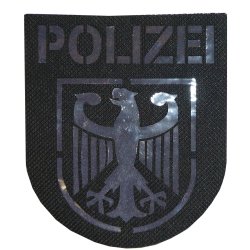 Abzeichen Bundespolizei Lasercut