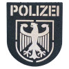 Abzeichen Bundespolizei Lasercut schwarz nachleuchtend