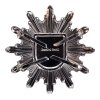 Mützenstern Polizei Saarland silber