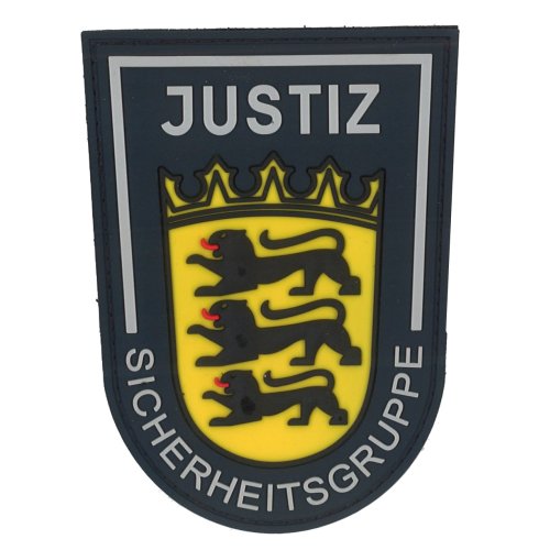 Rubberpatch Justiz Baden-W&uuml;rttemberg Sicherheitsgruppe