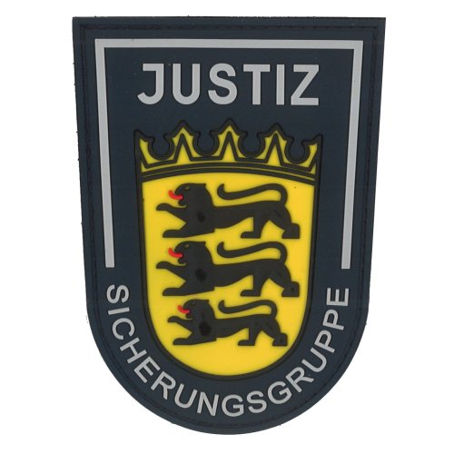 Rubberpatch Justiz Baden-W&uuml;rttemberg Sicherungsgruppe