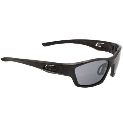 SWISS EYE Taktische Brille - TOMCAT rubber black/smoke polarized