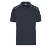 Polo-Shirt SOLID mit Reflexpaspel navy Gr&ouml;&szlig;e XL